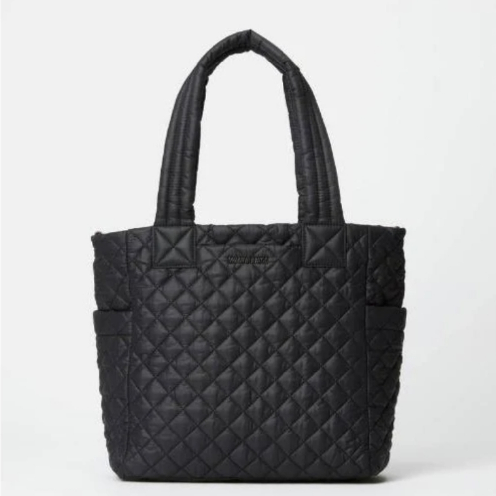 MZ Wallce black quilted small Max bag
